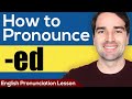 Do you know how to pronounce ed endings correctly   english pronunciation lesson