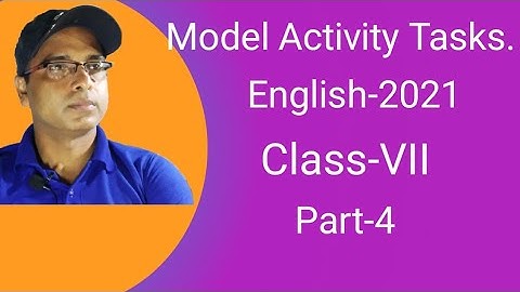 Model Activity Tasks (English)2021.Call- VII