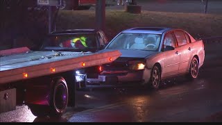 one person taken to hospital after crash in Henderson County