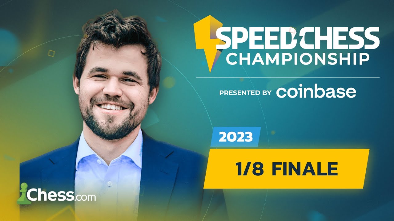 Magnus Carlsen v. Vidit Gujrathi / Oitavas de final / Speed Chess  Championship 2023 