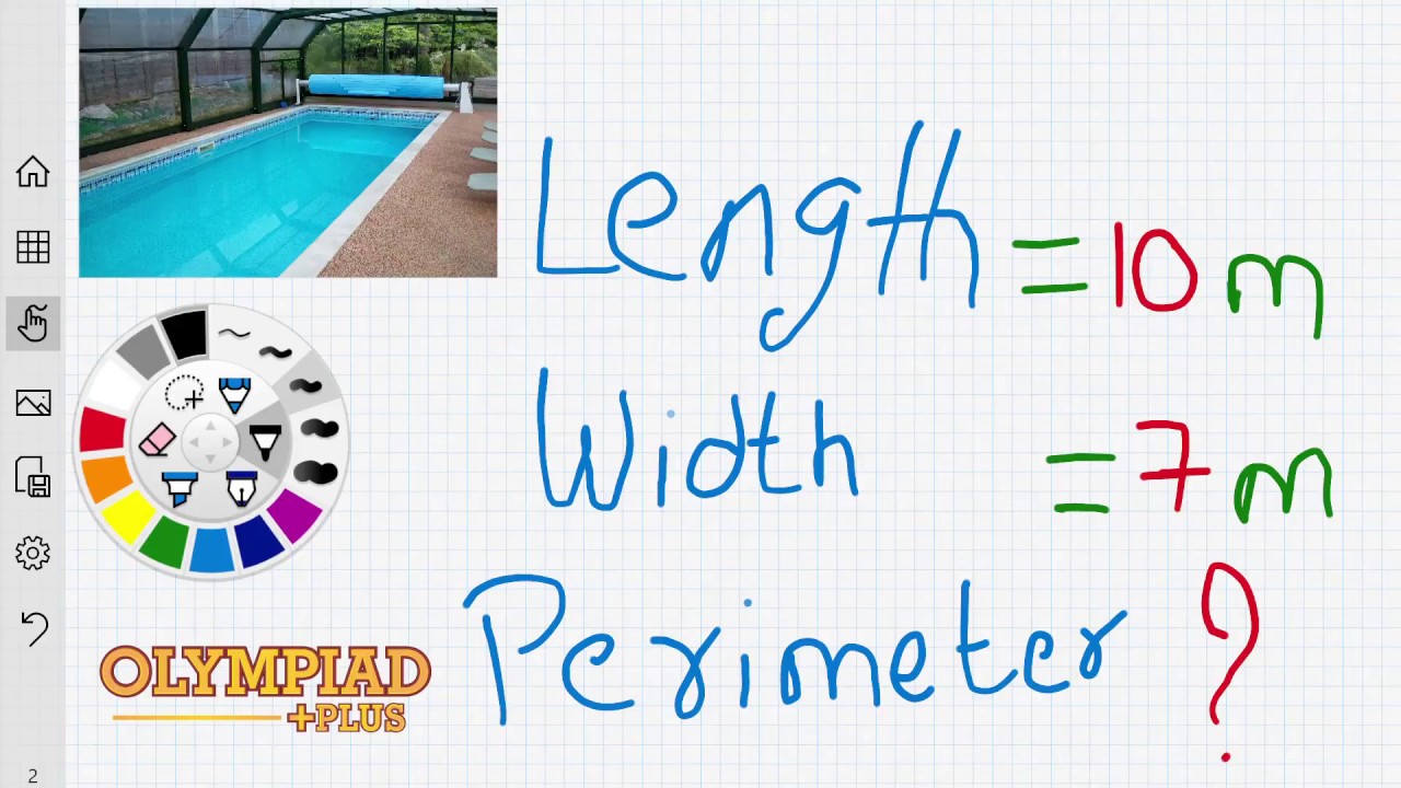 perimeter of swimming pool YouTube