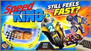 Speed King – Mastertronic’s £1.99 C64 Motorcycle Racer! | Commodore 64 screenshot 2