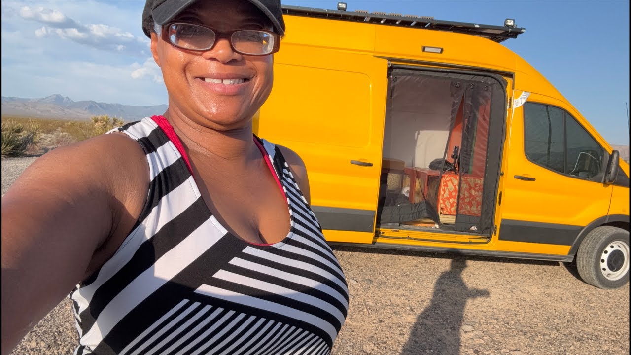 🔴 Van Life in Vegas || Taking a break from the heat