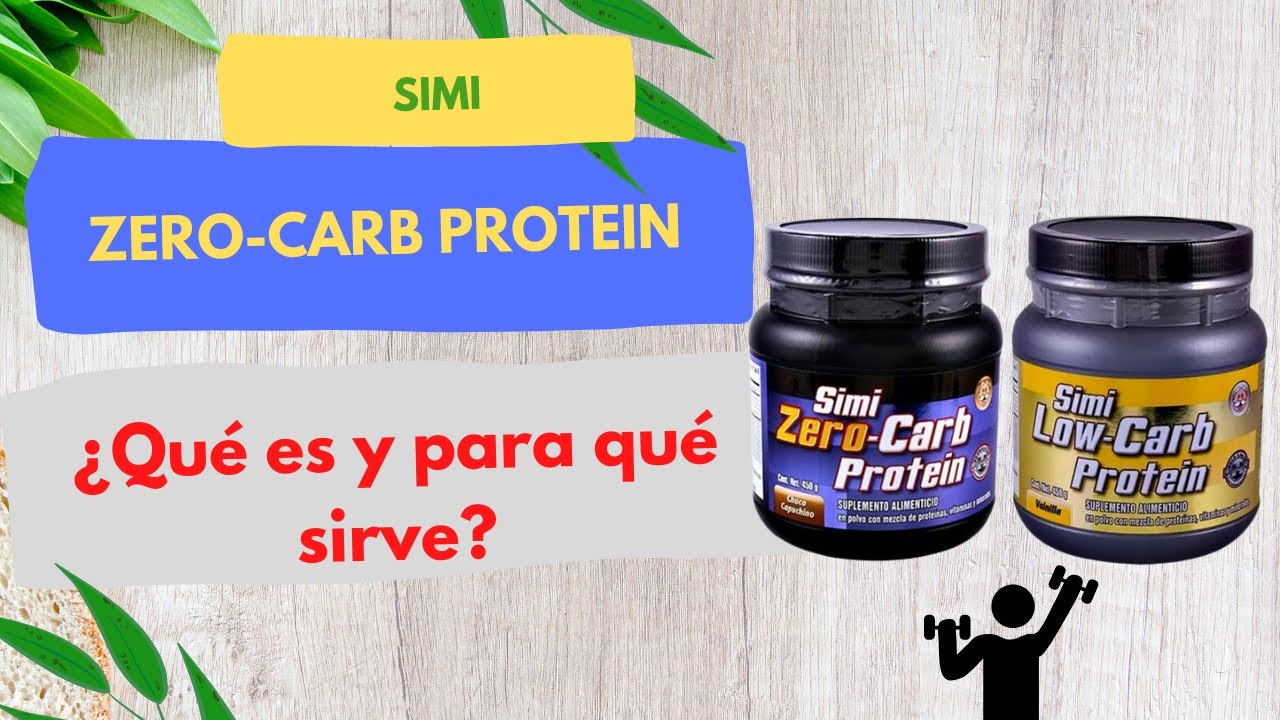 Simi Zero Carb ¿Qué es y para qué sirve? ¿Cómo tomarlo? ¿Qué contiene