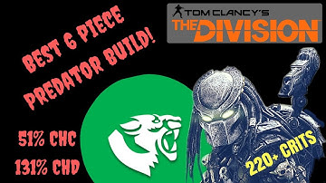The Division - The best way to build 6 piece Predators Mark in DZ & Skirmish!