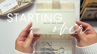 WHY I'M STARTING OVER WITH MY CASH STUFFING JOURNEY