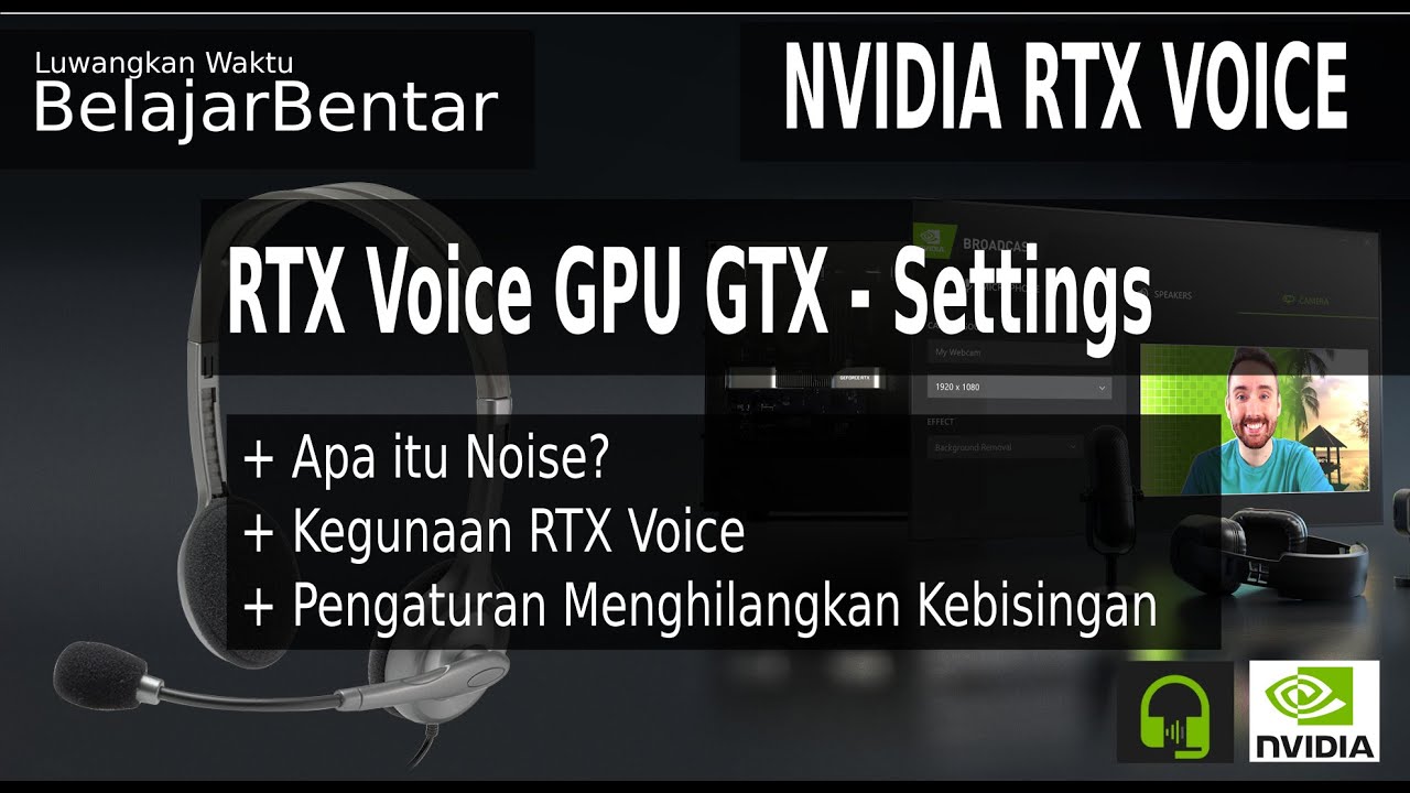 How to Setup NVIDIA RTX Voice GPU GTX Noise Suppression Applications. Russian