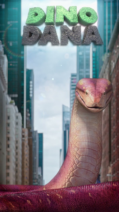 Dino Dana introducing the Titanoboa