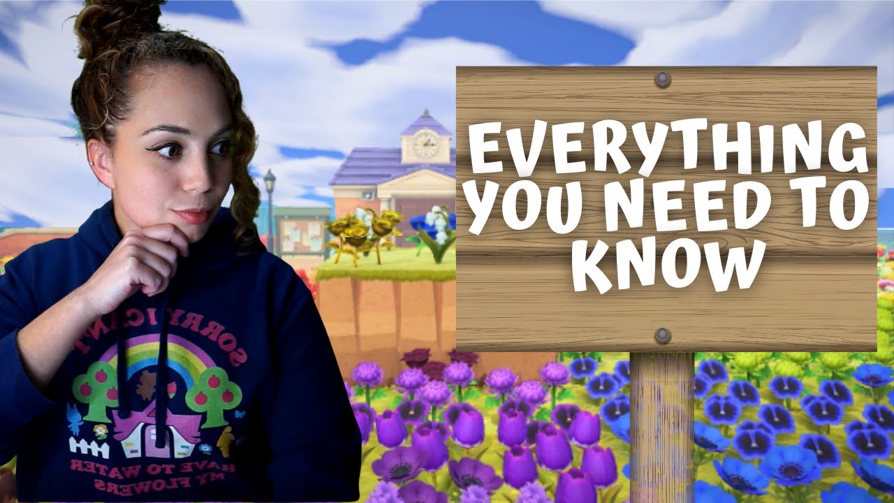 Become a Flower Pro // Animal Crossing New Horizons + printable guide with 30 Tips & Tricks (2022)
