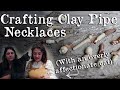 Crafting (With A Cat) Mudlarking Clay Pipe Necklaces