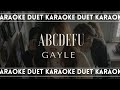 [KARAOKE DUET] abcdefu - GAYLE