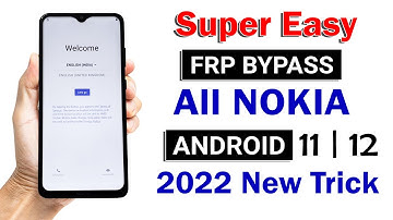 All Nokia Device  GMAIL ACCOUNT BYPASS  | Android 11/12 (without pc)