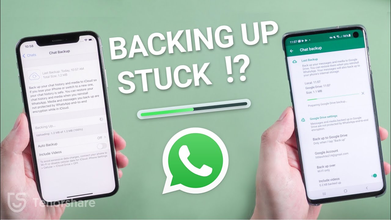 Whatsapp Stuck On Backing Up This Tool Can Help Ios And Android Youtube