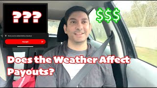 Does Weather Affect Payouts for DoorDash, UberEats, GrubHub, Favor?
