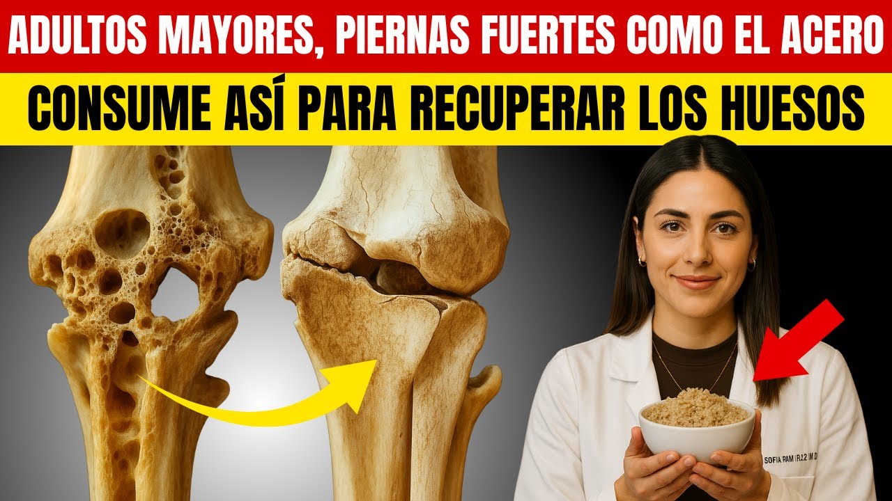⚠️ OSTEOPOROSIS: El Alimento #1 que FORTALECE tus Huesos Débiles (Y Cómo Consumirlo)