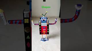 Maths: Robot 2D 3D Shapes