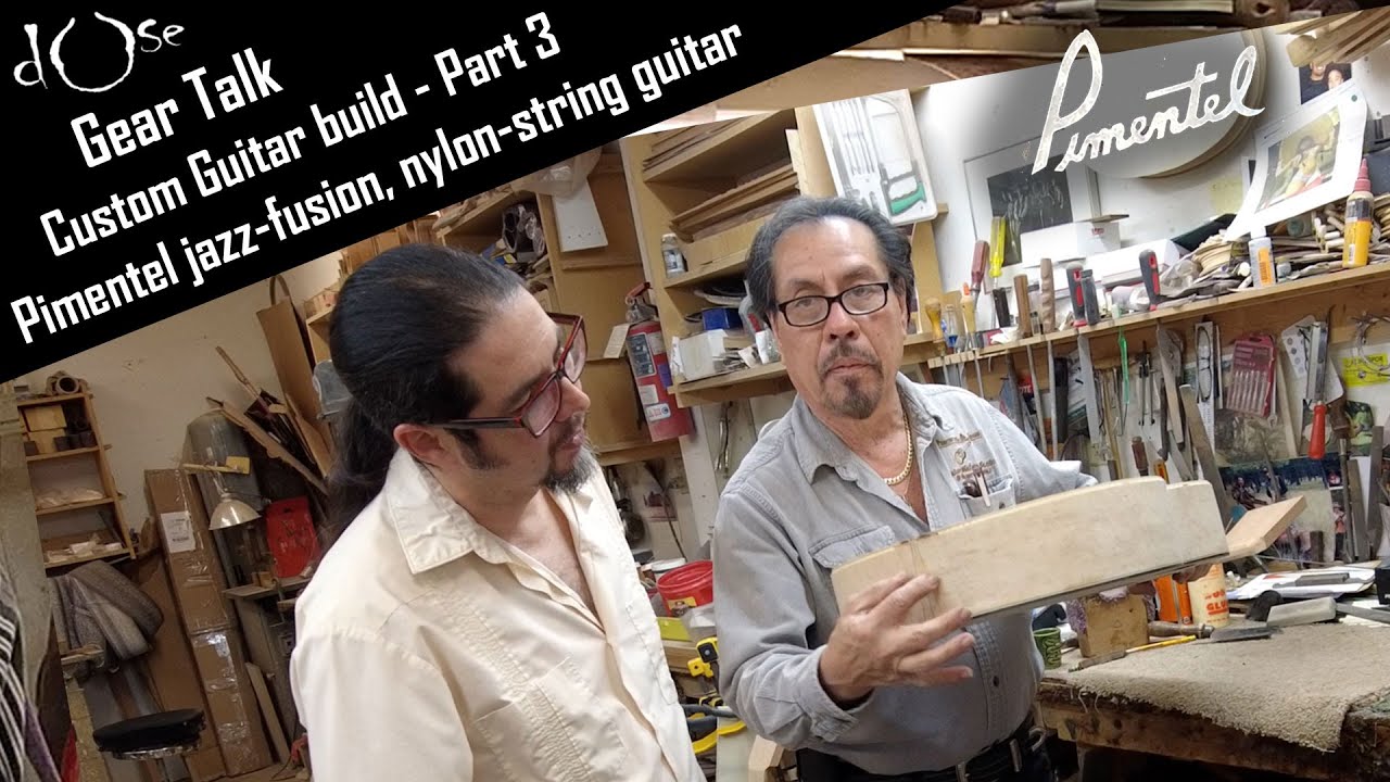 dose gear talk - custom Pimentel guitar build - part 3 - YouTube