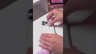 Decorate my phone with me🩷 #pink #iphone #gamer #setup
