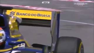 Bird ALMOST hit by Formula 1 car Monaco 2013 screenshot 5