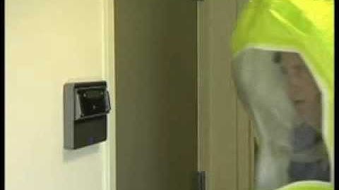 LG Iris security area HAZMAT access demo