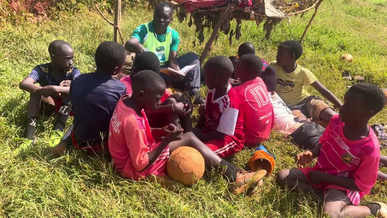 Spreading the word of Jesus to the kids 