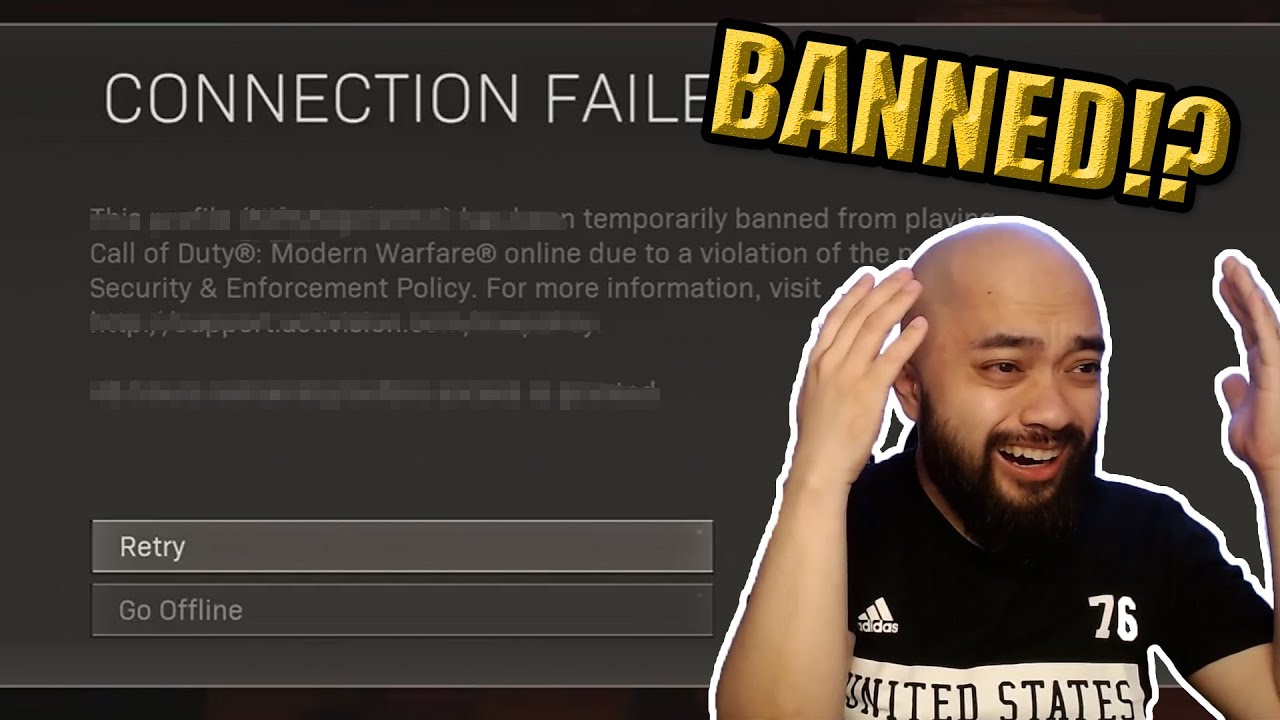 I GOT BANNED FROM WARZONE. HERE'S WHY...