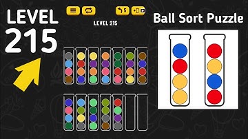 Ball Sort Puzzle Level 215
