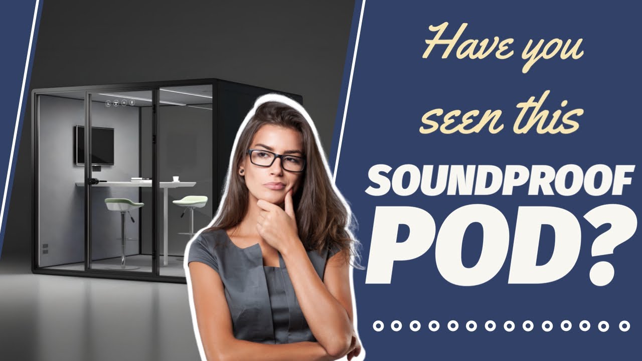 Have you seen this Soundproof Pod? | library Pod | Silent pod | 