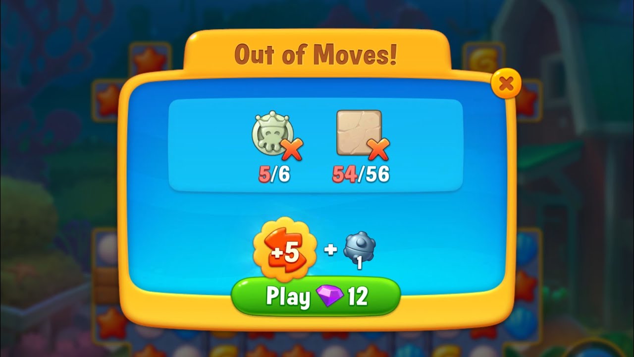 Fishdom - Level 2405 - Hard level 2406 & failed on level 2407 😭 - YouTube