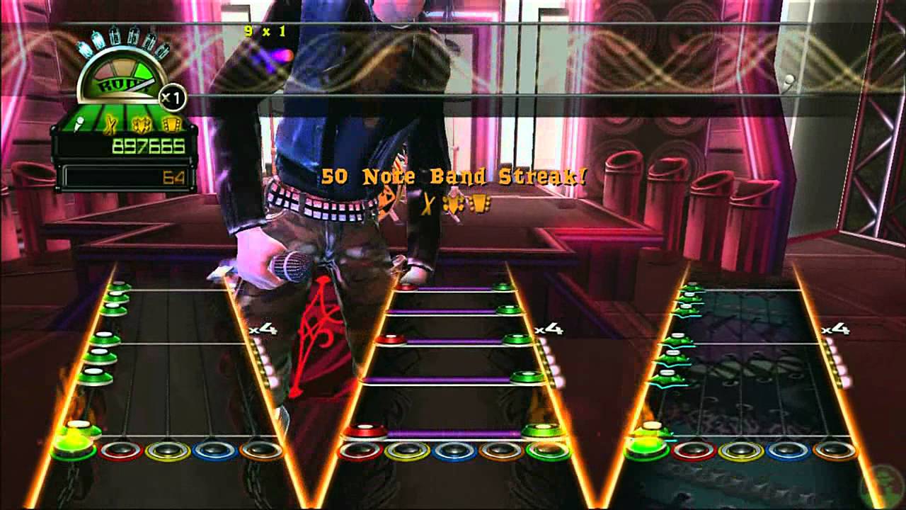 Guitar Hero World Tour Xbox 360 Gameplay Expert Session YouTube