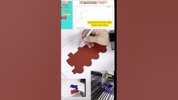 Today is a good day to trace & cut an acrylic pattern using a laser cutter #acryliccutting #cnclaser