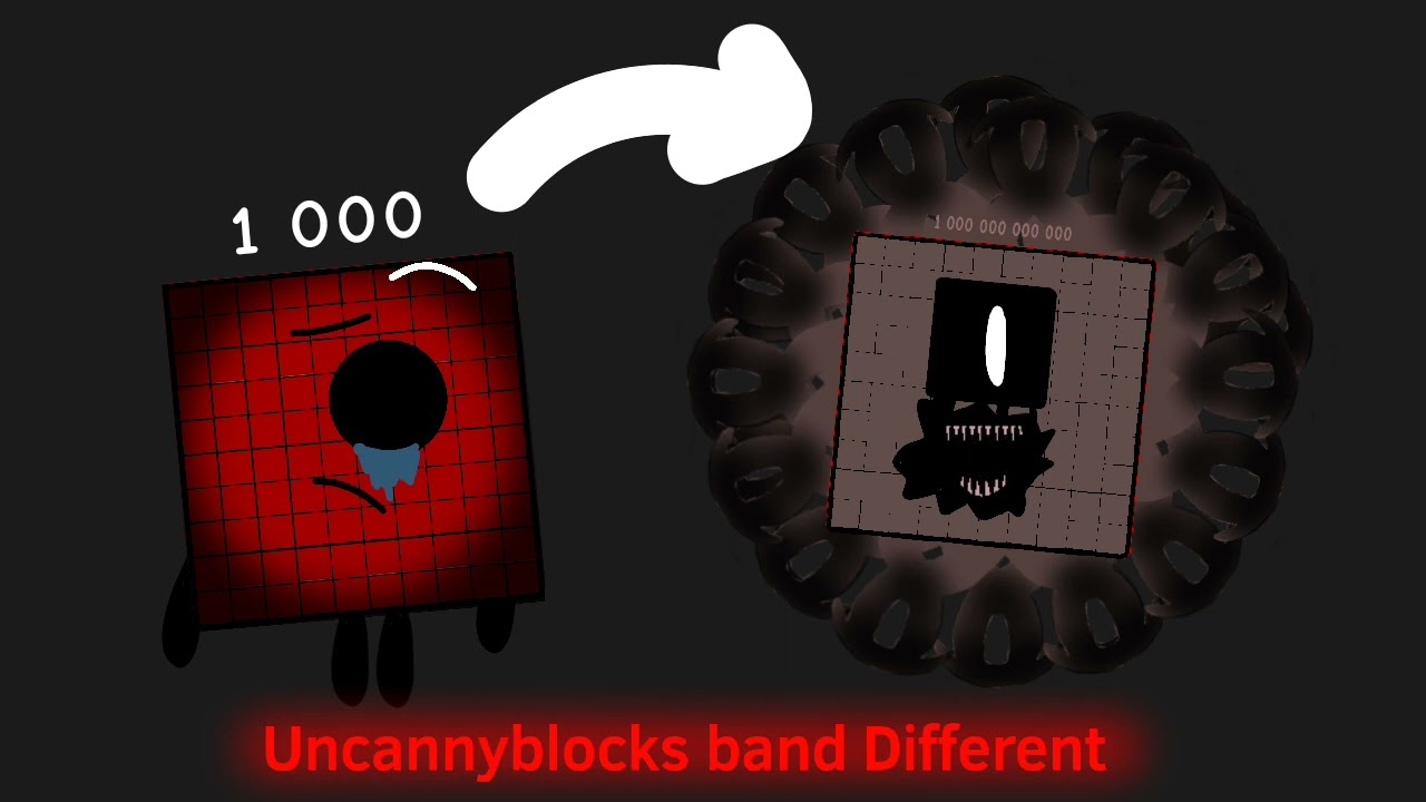 Uncannyblocks band different (1K-1T) soundtracked