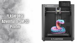 FLASHFORGE Adventurer 5M 🖨️ 600mm/s High-Speed 3D Printer | Auto Leveling Beast Review 🔥