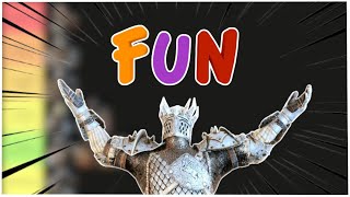 FOR HONORS FUN TIERLIST [KNIGHTS EDITION]