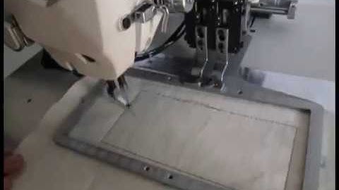 DEMATRON DMS-210E-2211 Programmable Pattern Sewing Machine