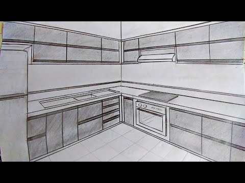 Vídeo: Como Desenhar Cozinhas