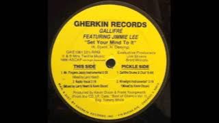 GALLIFRE Featuring JIMMIE LEE - Set Your Mind To It (Mr. Fingers Jazzy Instrumental)