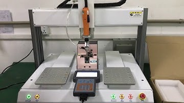 Automatic screwdriver screws locking tightening machine robot