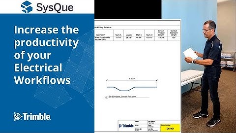 Increase the productivity of your Electrical Workflows with SysQue