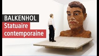 Stephan Balkenhol, statuaires contemporaines au Portique - Vidéo exposition YouTube - Le Havre