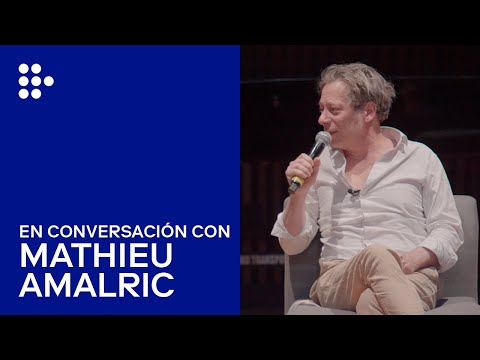 Conversación con Mathieu Amalric en FICUNAM 2024