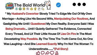 My Husband’s Coworker Slowly Tried To Edge Me Out Of My Own Marriage—Acting Like His Second Wife,...