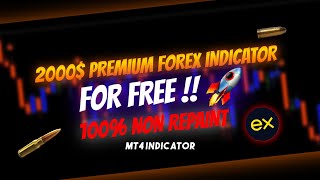 Famous Premium 2000$ MT4 Forex Indicator FREE 🔥| Non-Repaint & High Accuracy Wealth