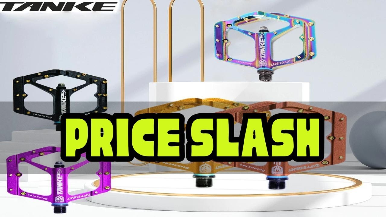 TANKE TP-50 Pedals Sepeda MTB Aluminum Alloy Non-slip Bicycle Pedal Bicycle Pedal Bicycle pedal