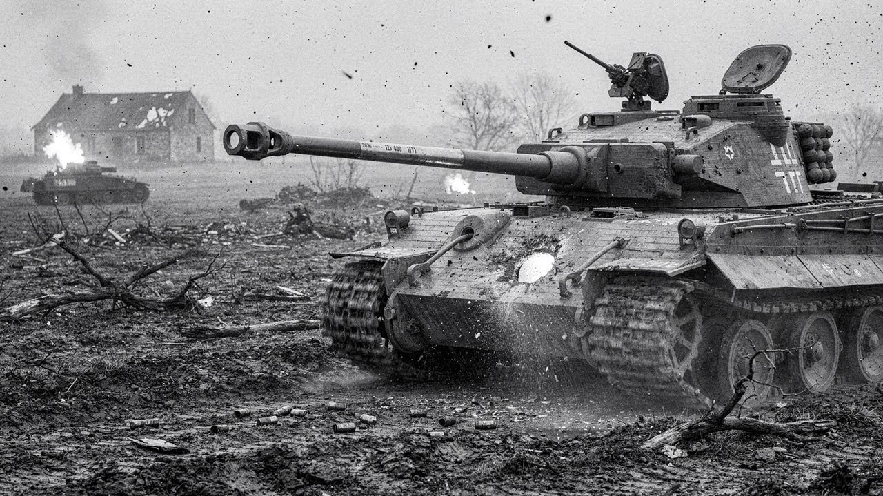 The HIDDEN  Drill  Shell That Spun Through Tiger Armor Like Wood — Crews Had No Chance