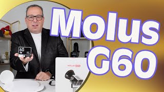 Zhiyun Molus G60, a versatile, small light that can be used almost everywhere.