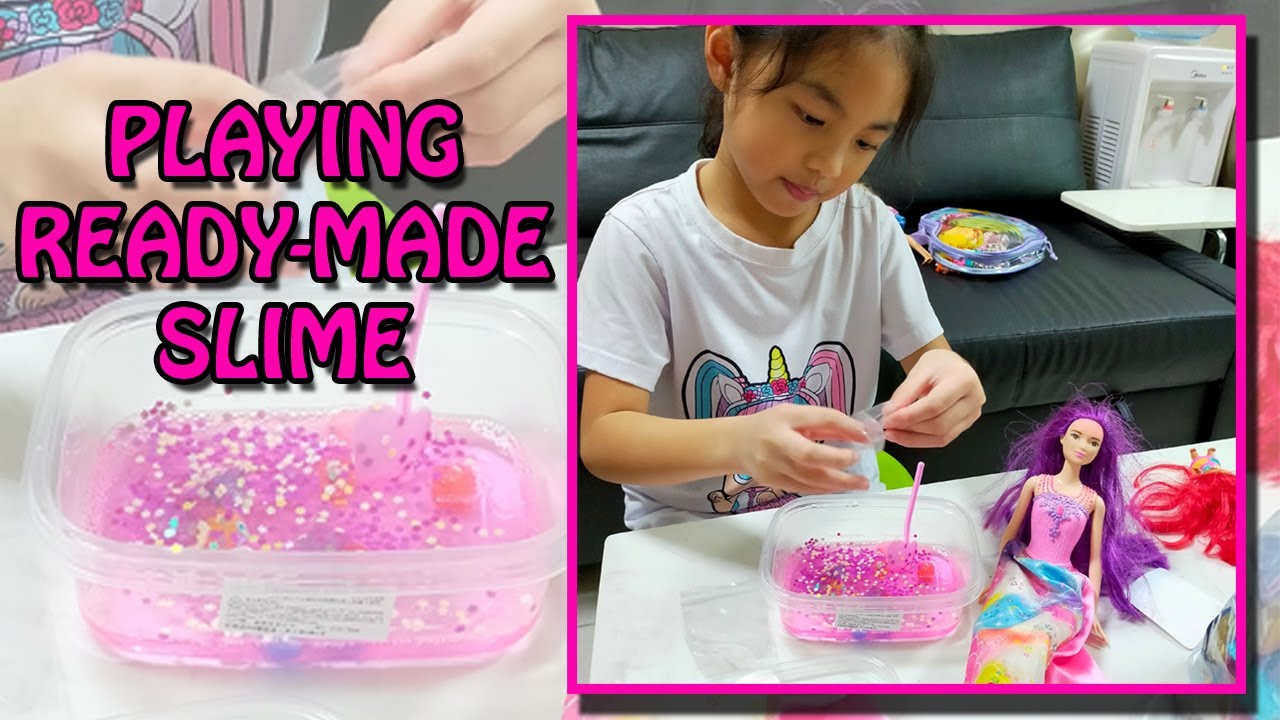 Playing With Ready-Made Slime