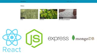 Node.js, Express, MongoDB, React JS - Video Server Project Tutorial