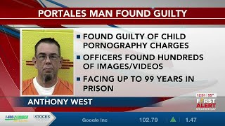 VIDEO: Portales man found guilty of child porn charges