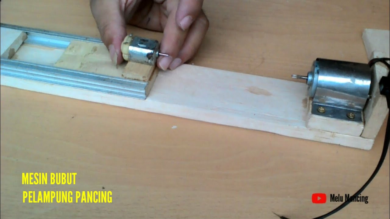 Cara Mudah Membuat Mesin Bubut Pelampung